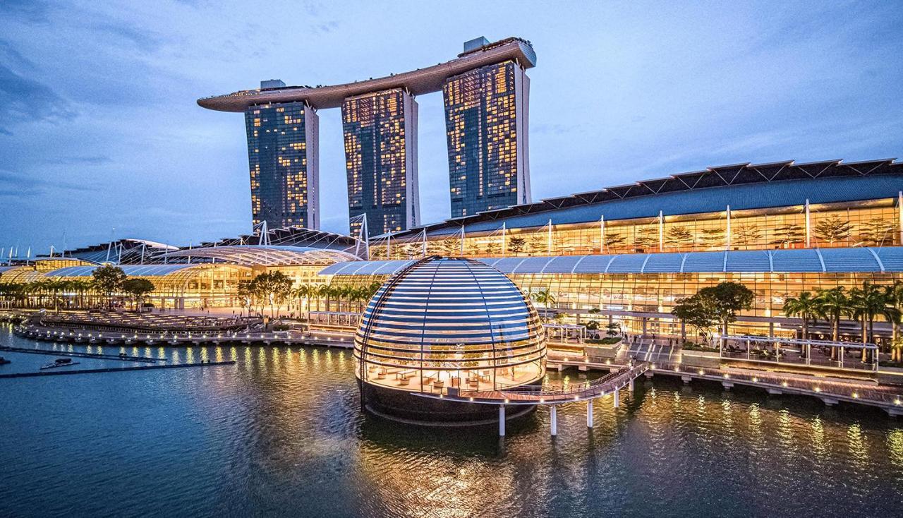 Marina Bay Sands Singapore Buitenkant foto