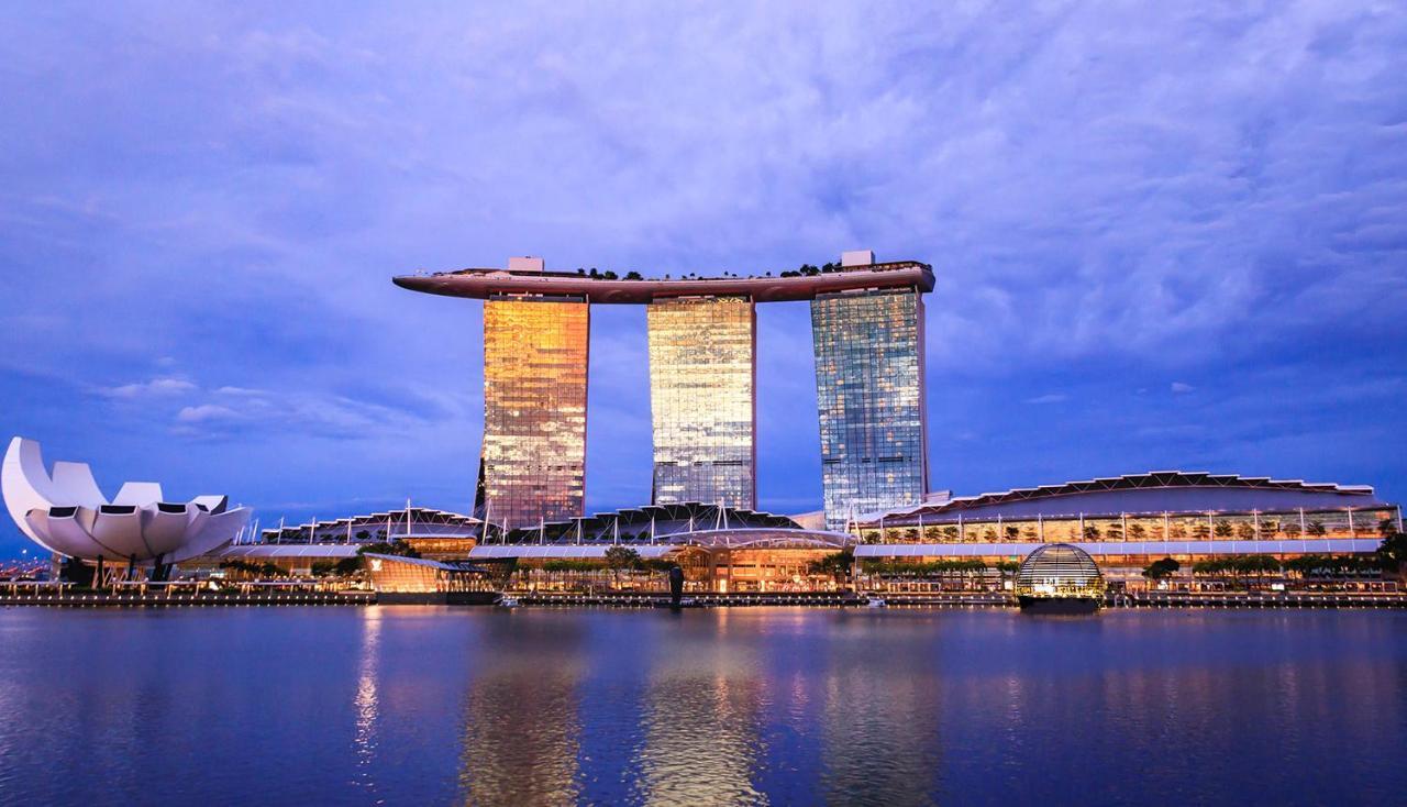 Marina Bay Sands Singapore Buitenkant foto