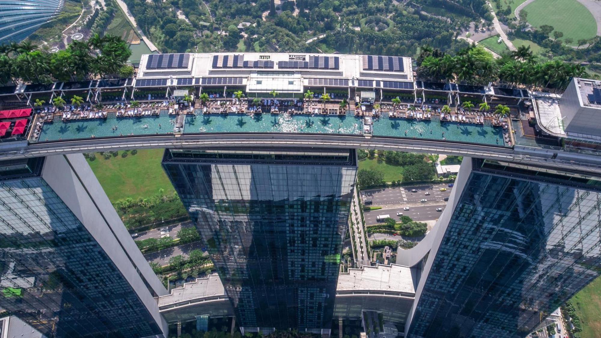Marina Bay Sands Singapore Buitenkant foto Marina East
