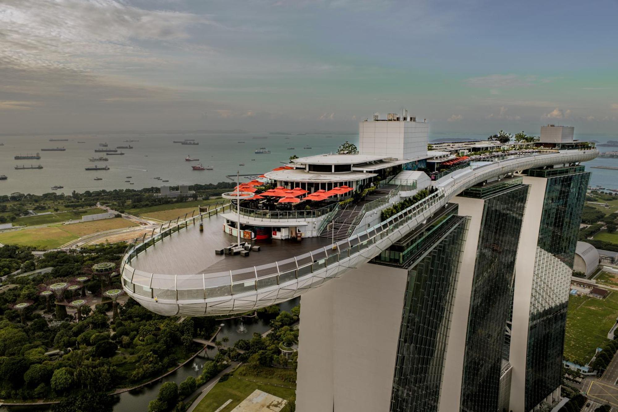 Marina Bay Sands Singapore Buitenkant foto Marina East
